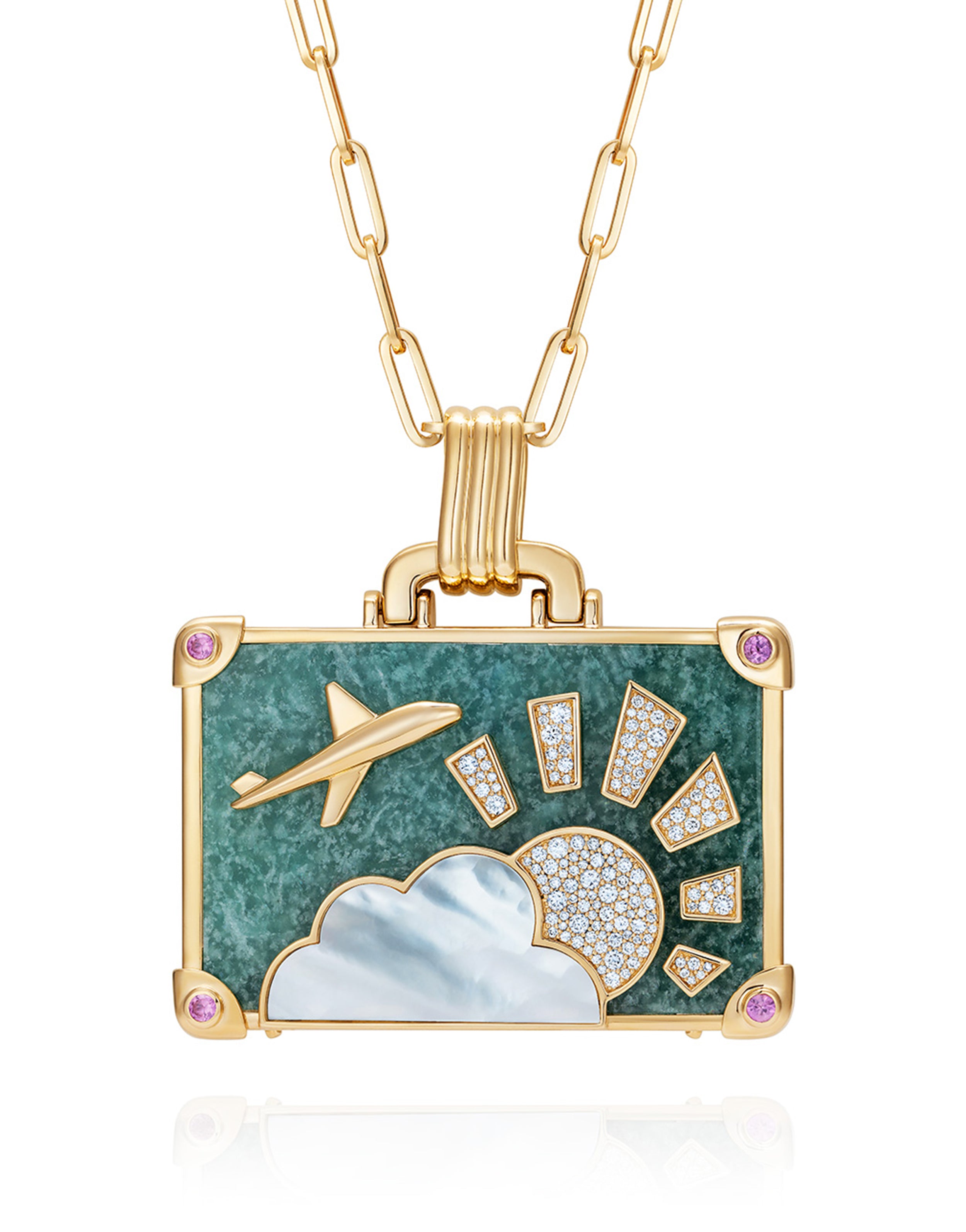 ‘Game Changer’ XL Suitcase Necklace