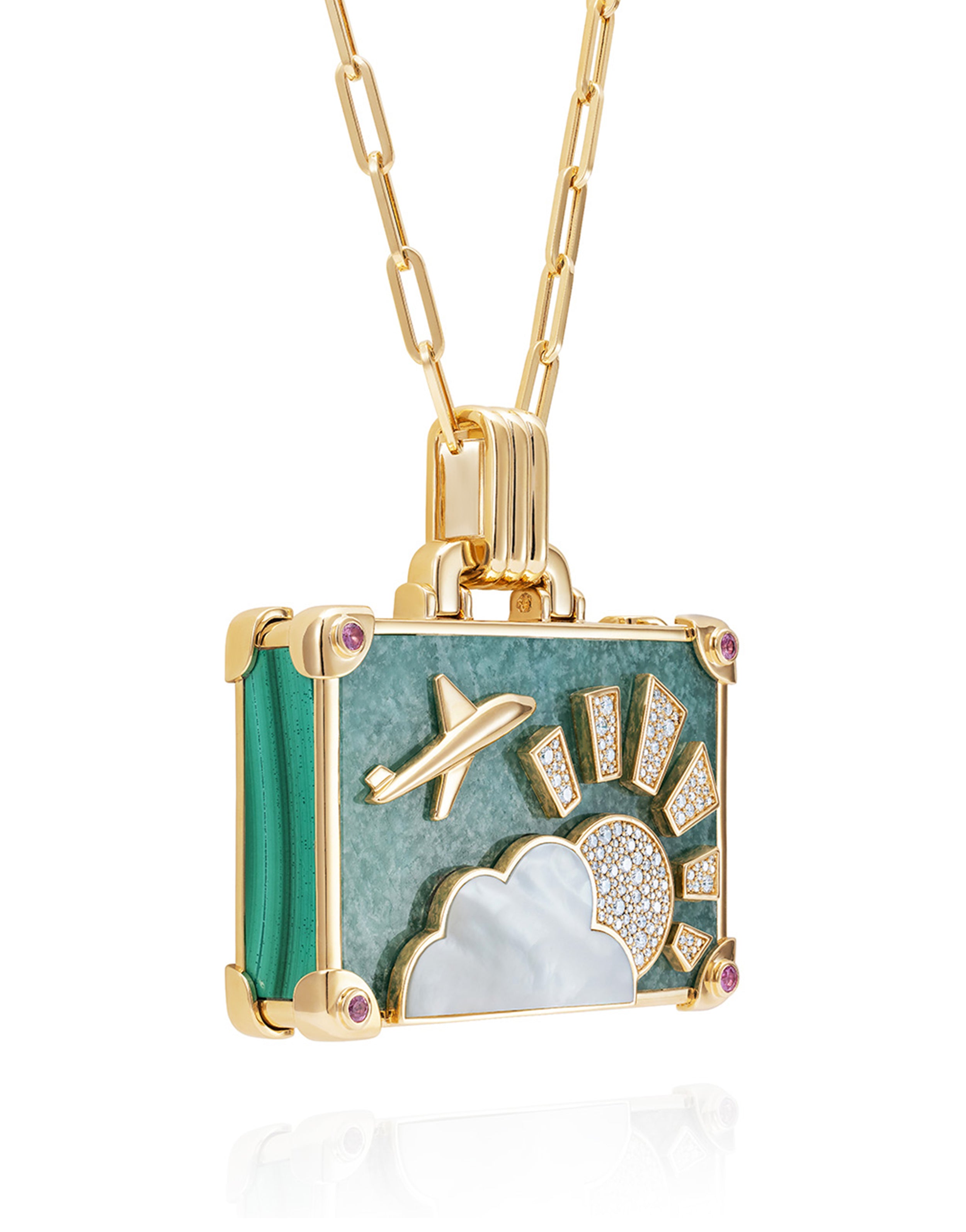 ‘Game Changer’ XL Suitcase Necklace