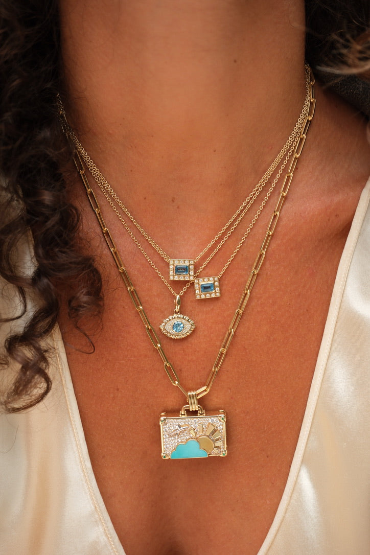 Let's Play Chess Mini Pendant