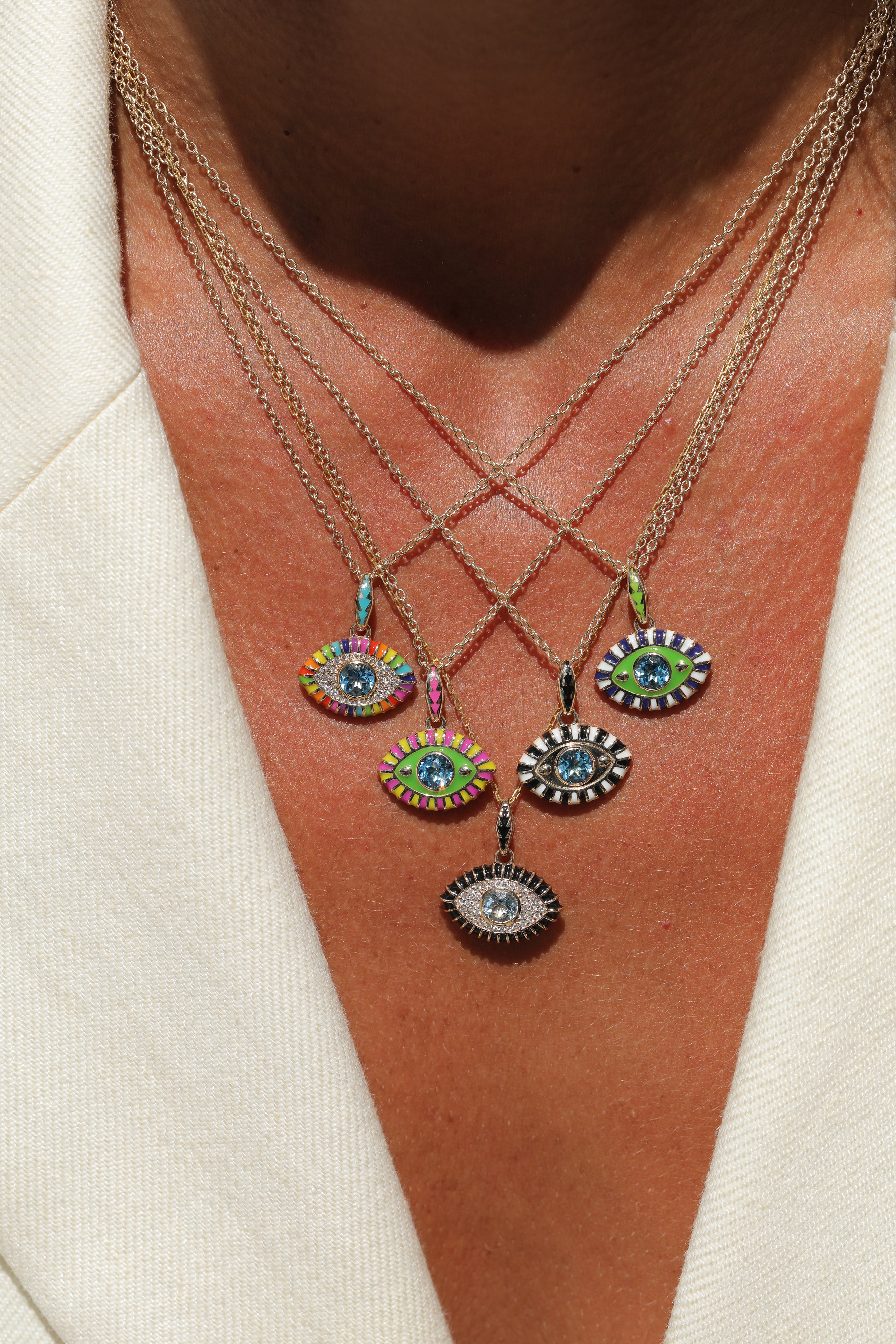 'Life in Colour' - Eye Pendant