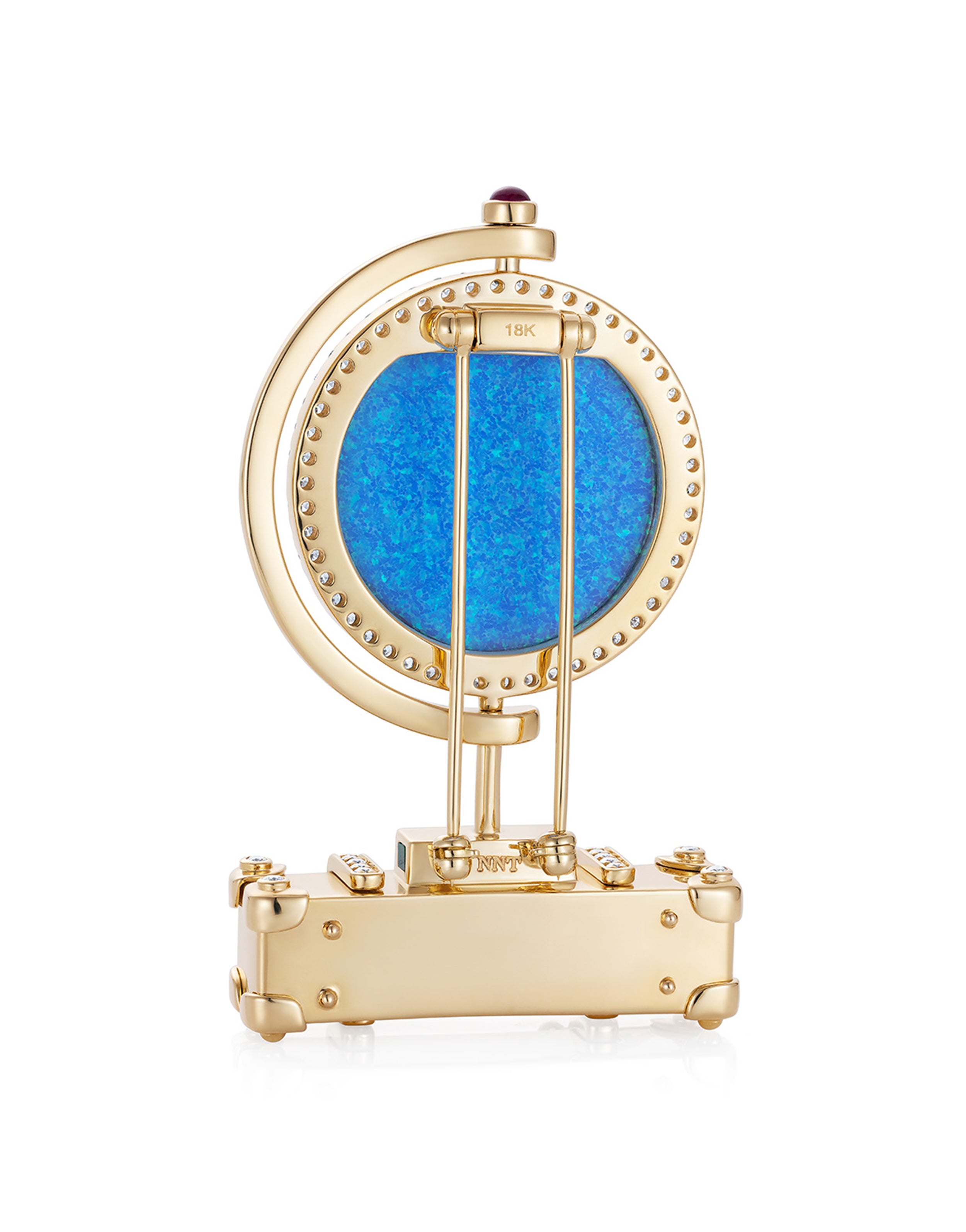 ‘All Around The World’ Brooch