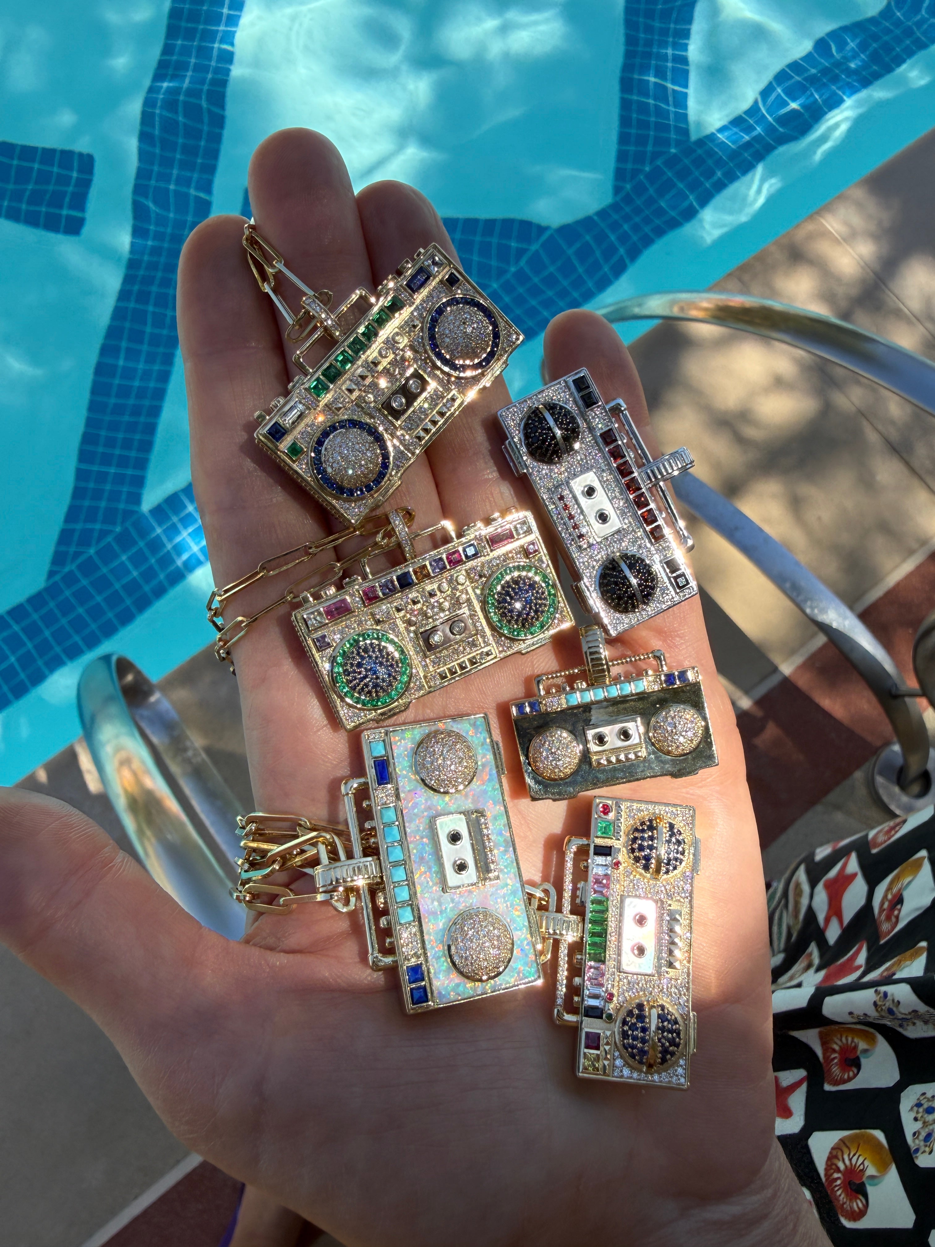 'Making Noise' Boombox Pendant