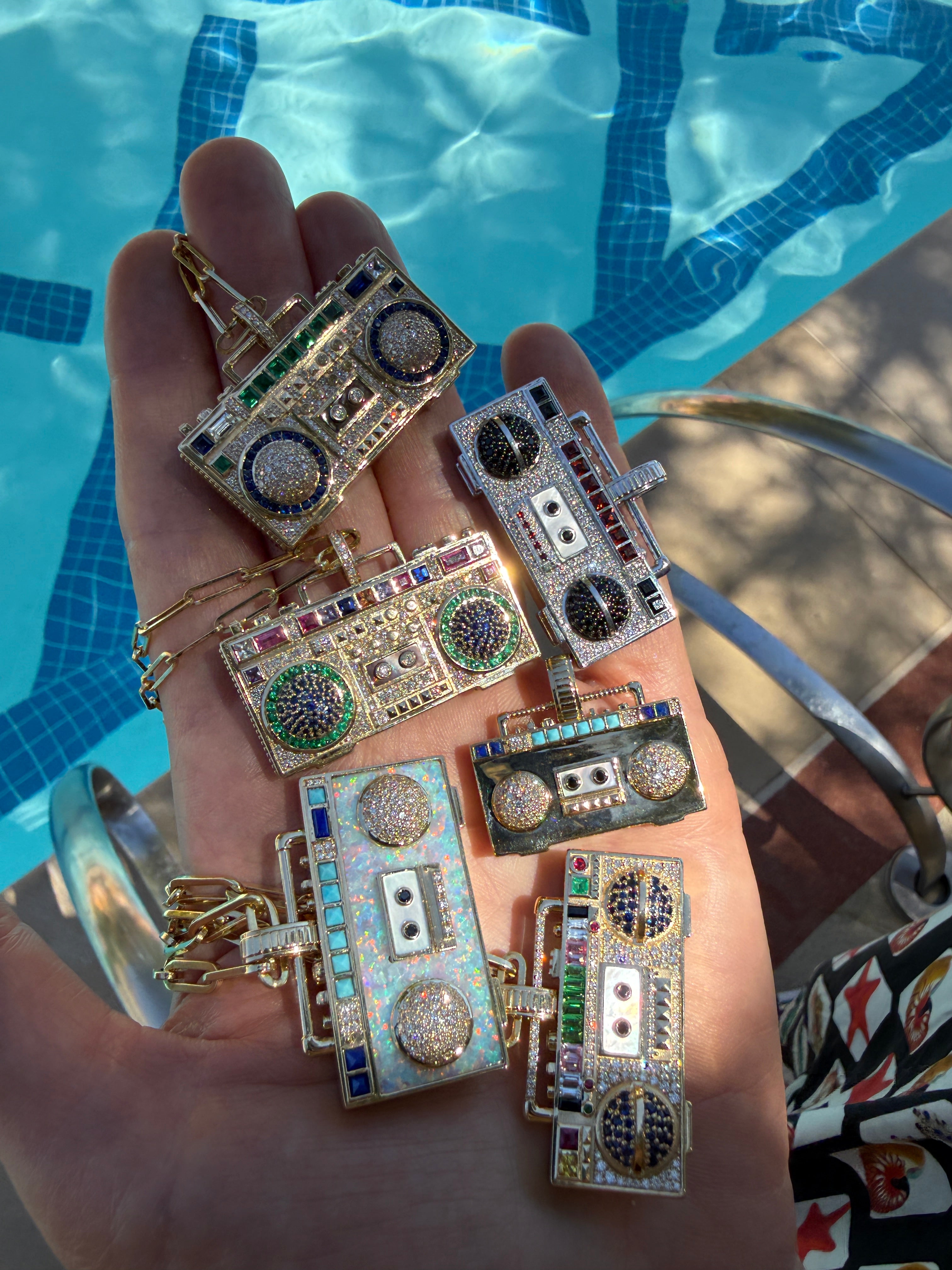 ‘Smooth Operator’ Boombox Pendant