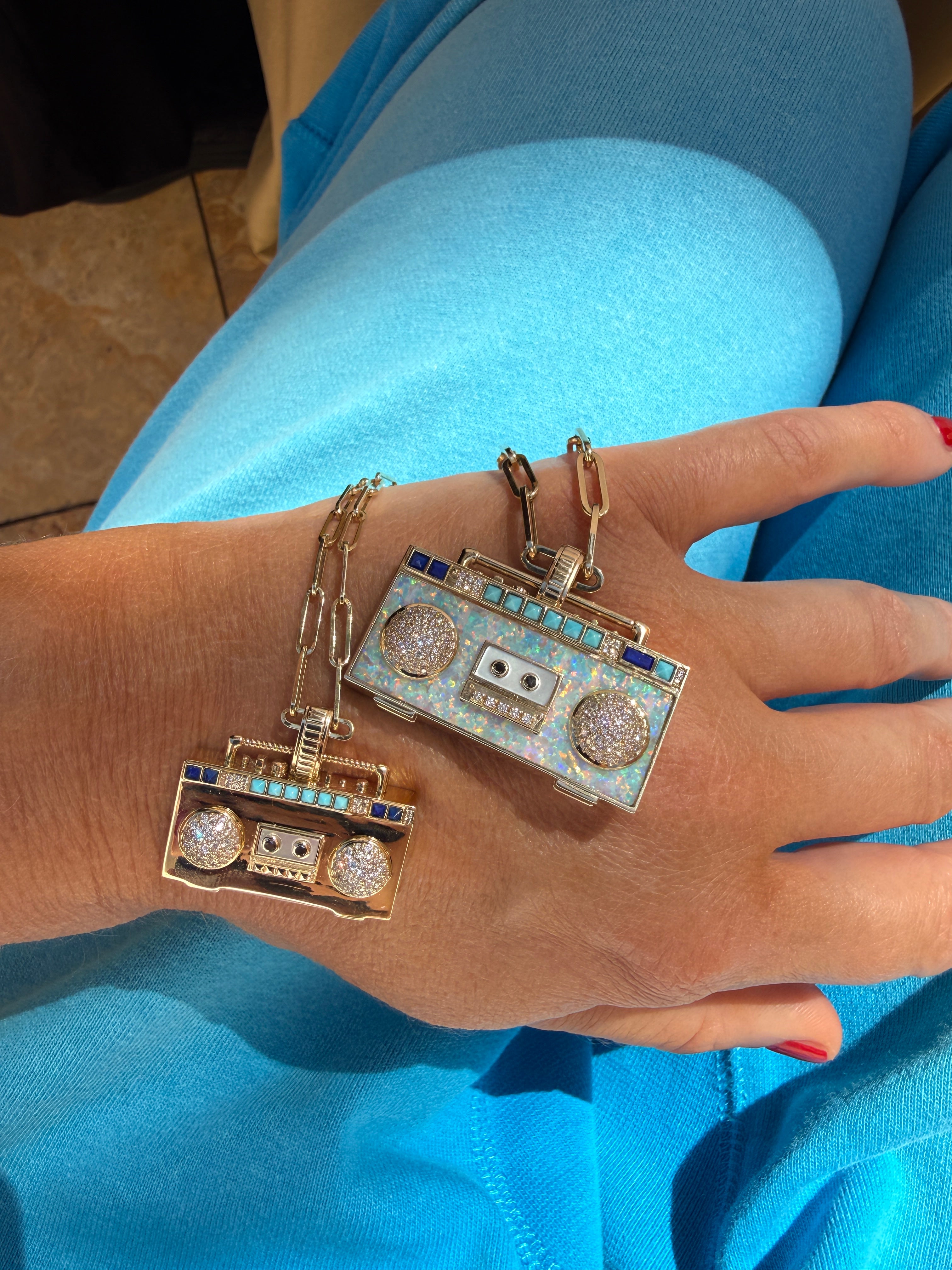 ‘Smooth Operator’ Boombox Pendant