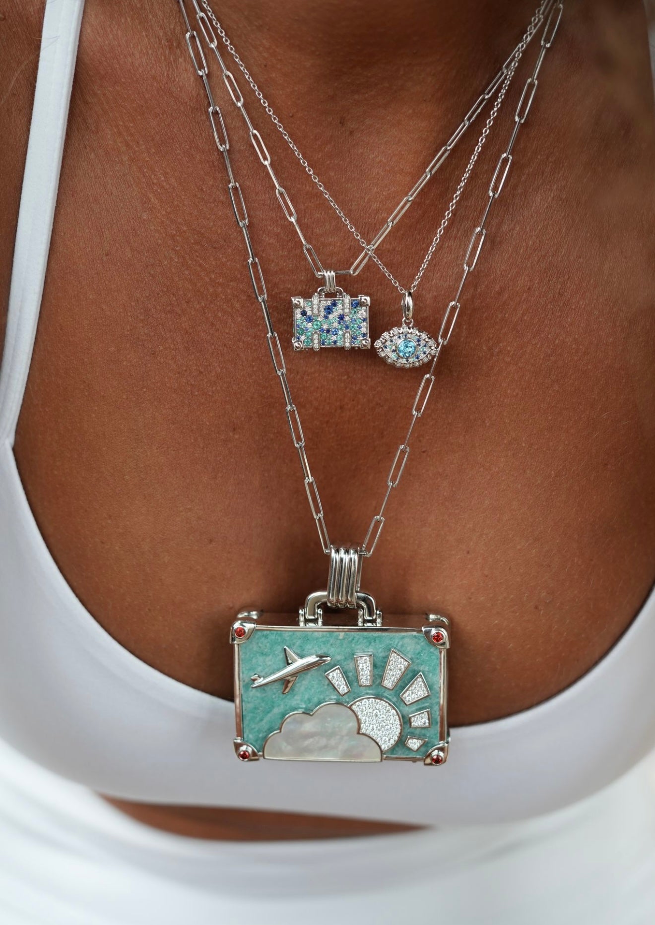 'Life in Colour' - Eye Pendant