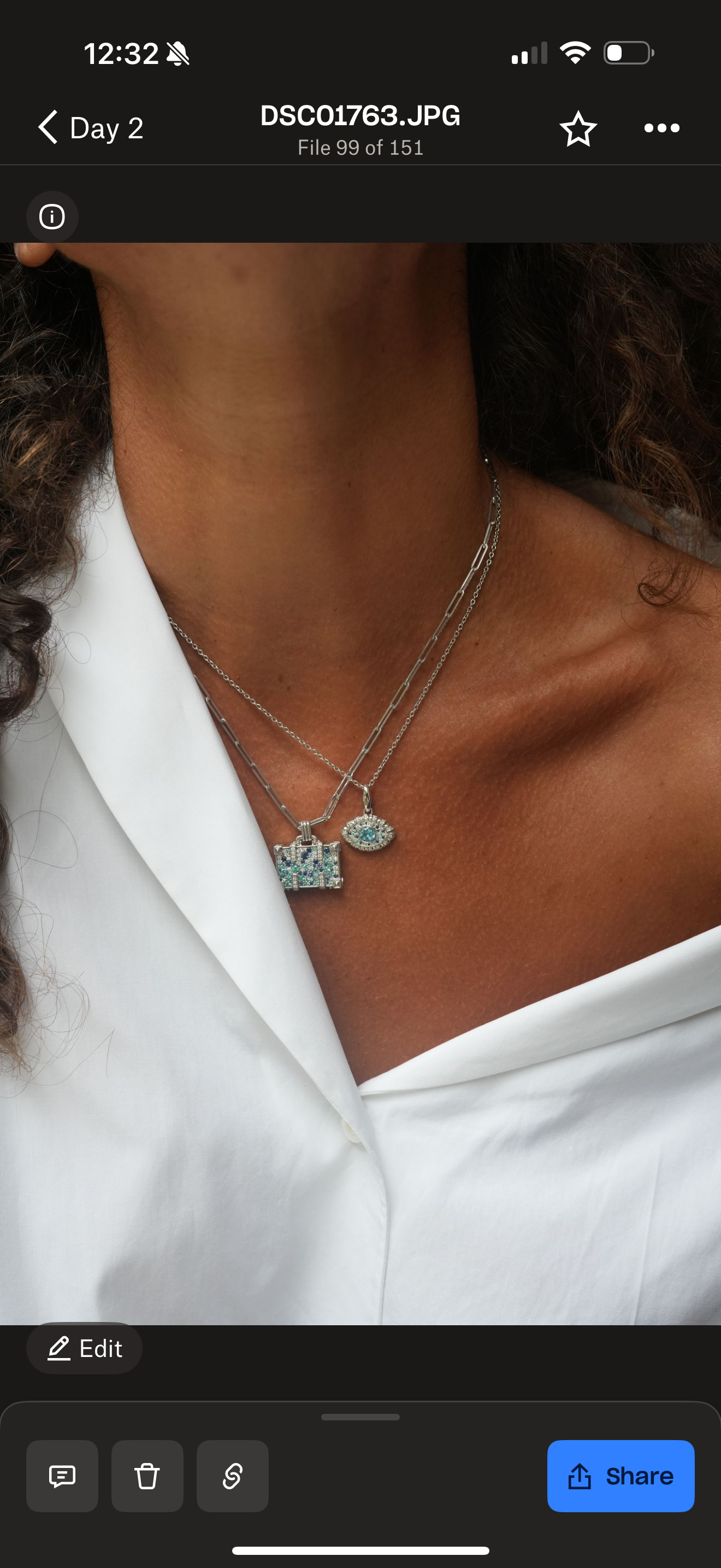 'Life in Colour' - Eye Pendant