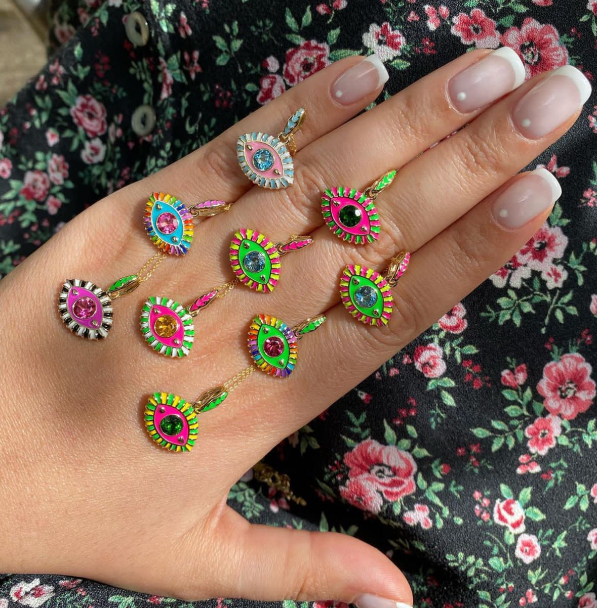 'Life in Colour' - Eye Pendant