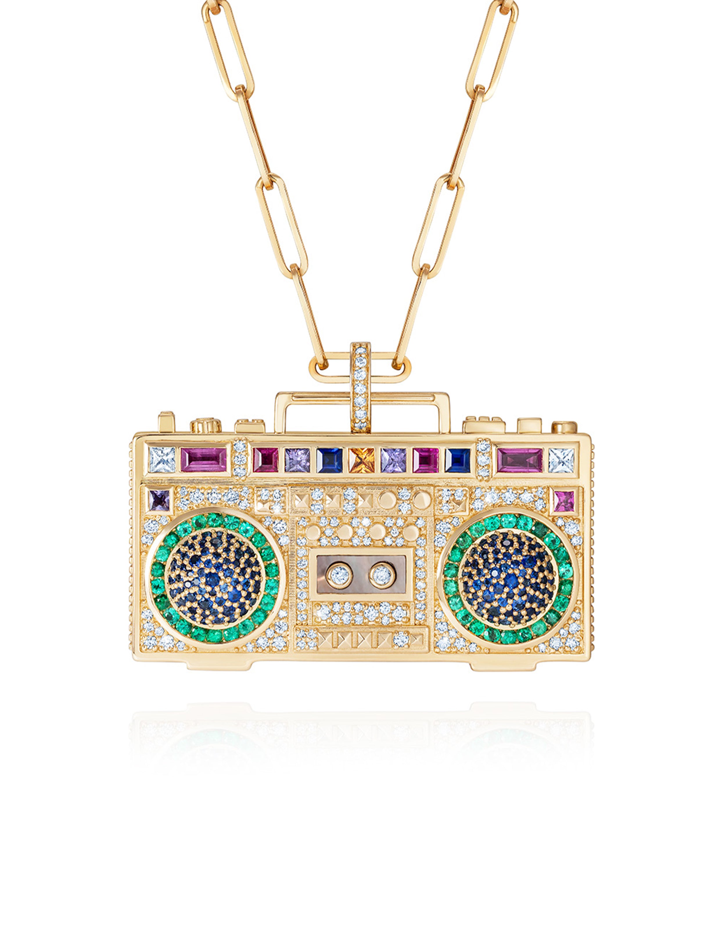'Making Noise' Boombox Pendant
