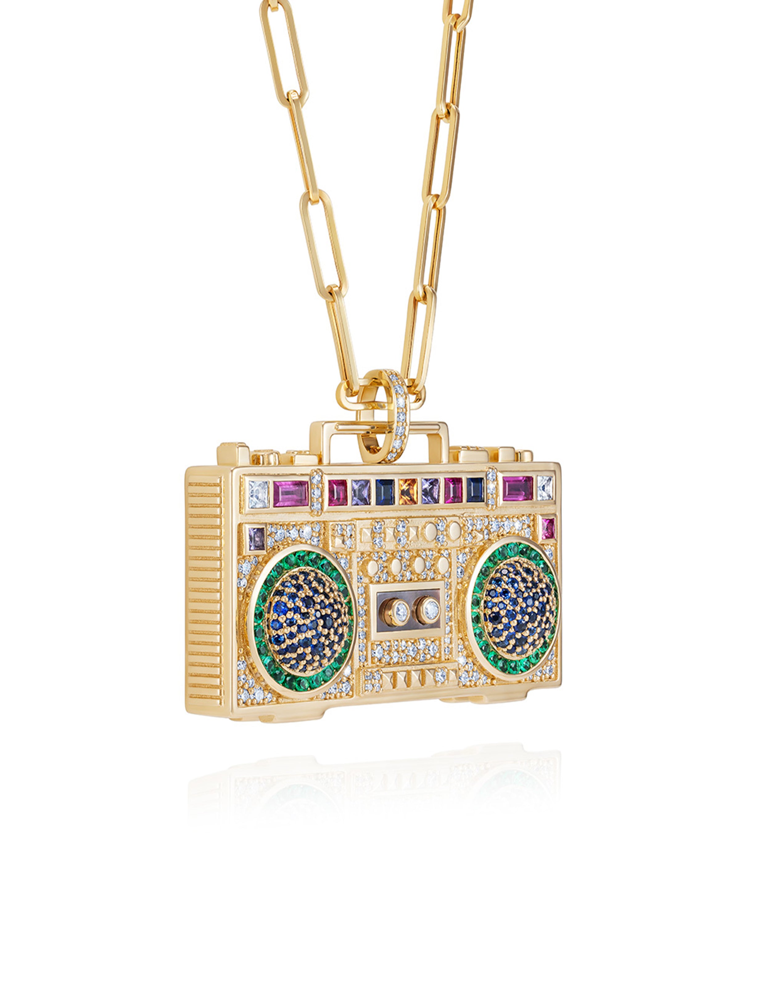 'Making Noise' Boombox Pendant