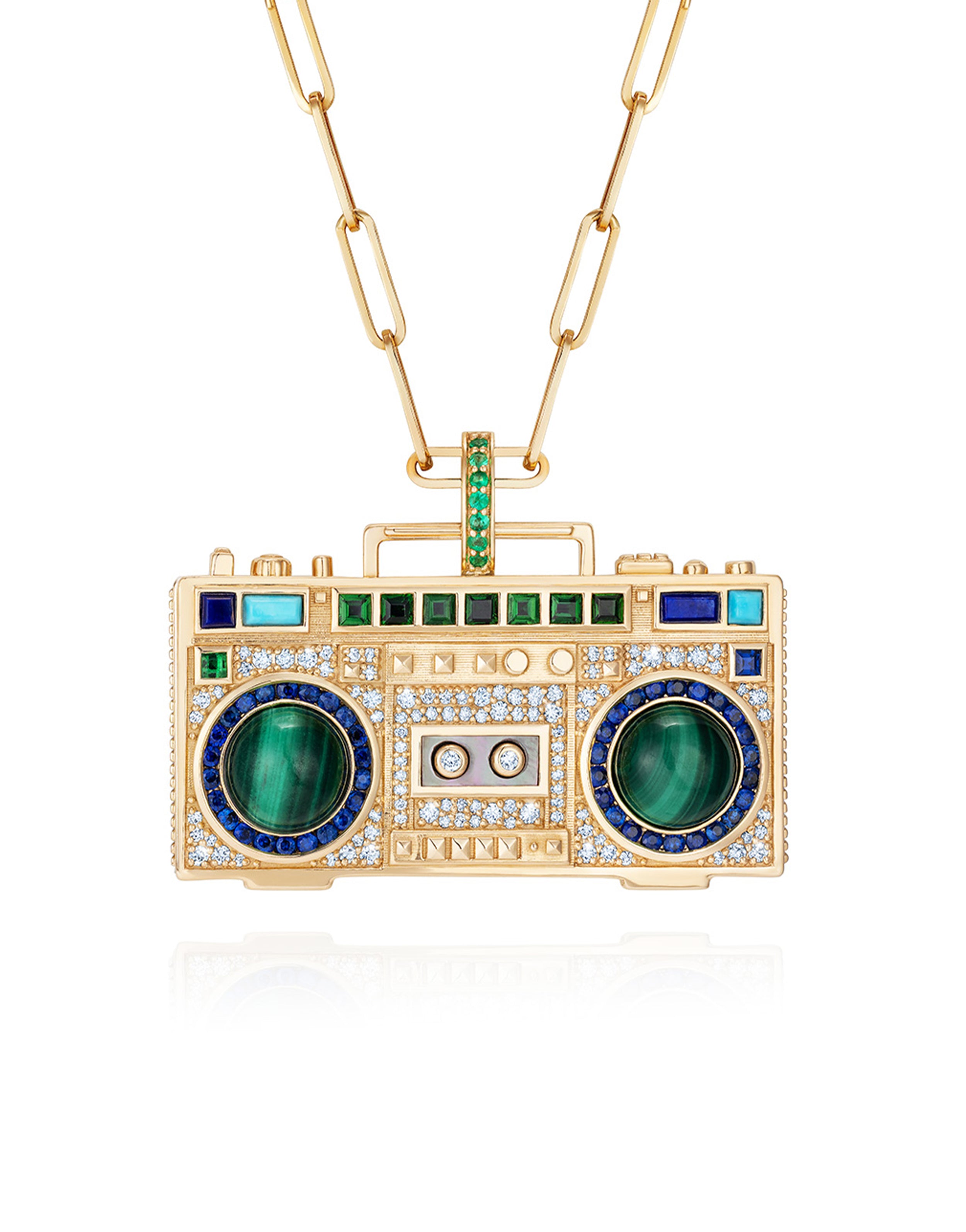 'Let’s Go Dancing' Boombox Pendant