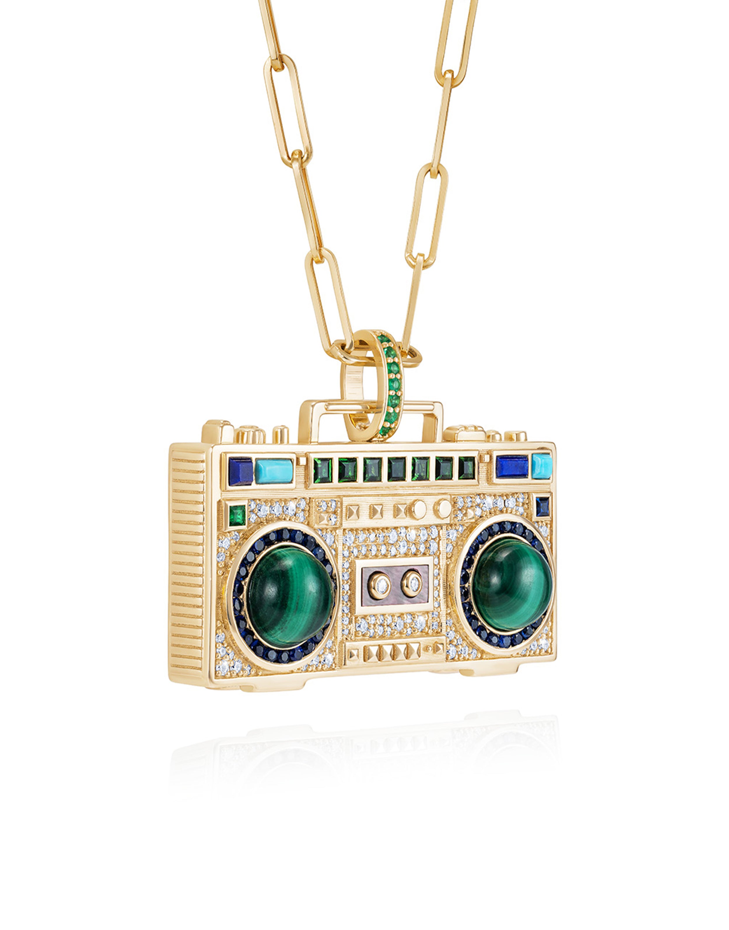 'Let’s Go Dancing' Boombox Pendant