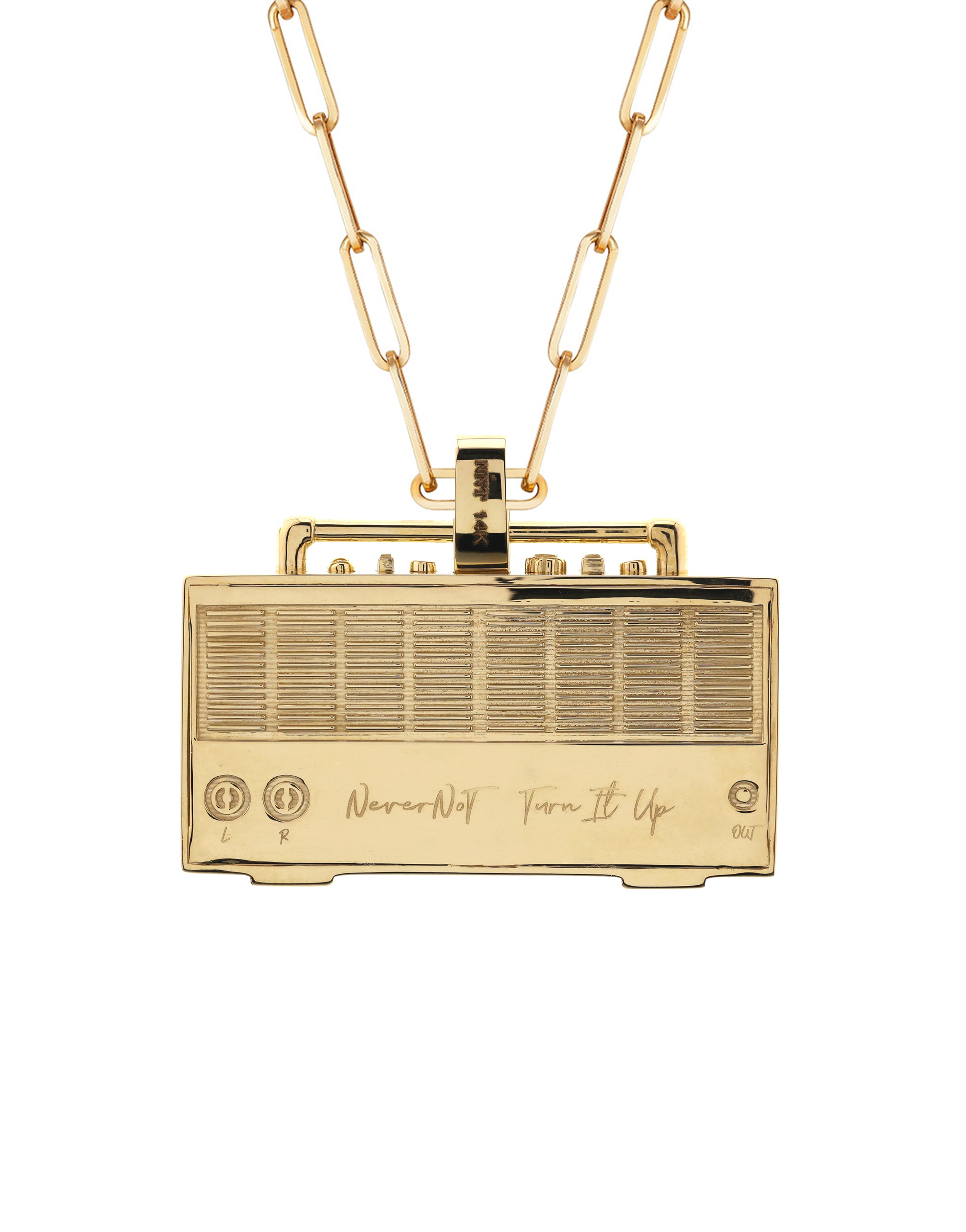 ‘Don’t Stop the Music’ Boombox Pendant