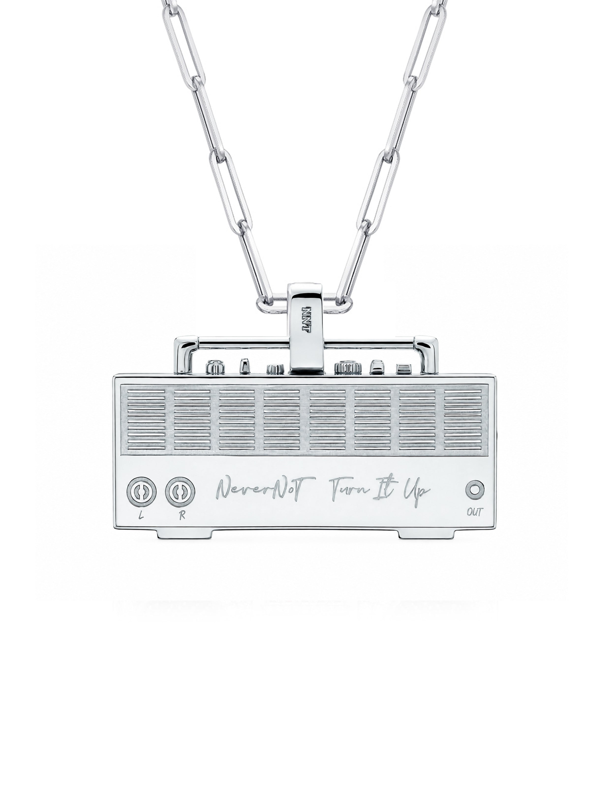‘Feel the Rhythm’ Boombox Pendant