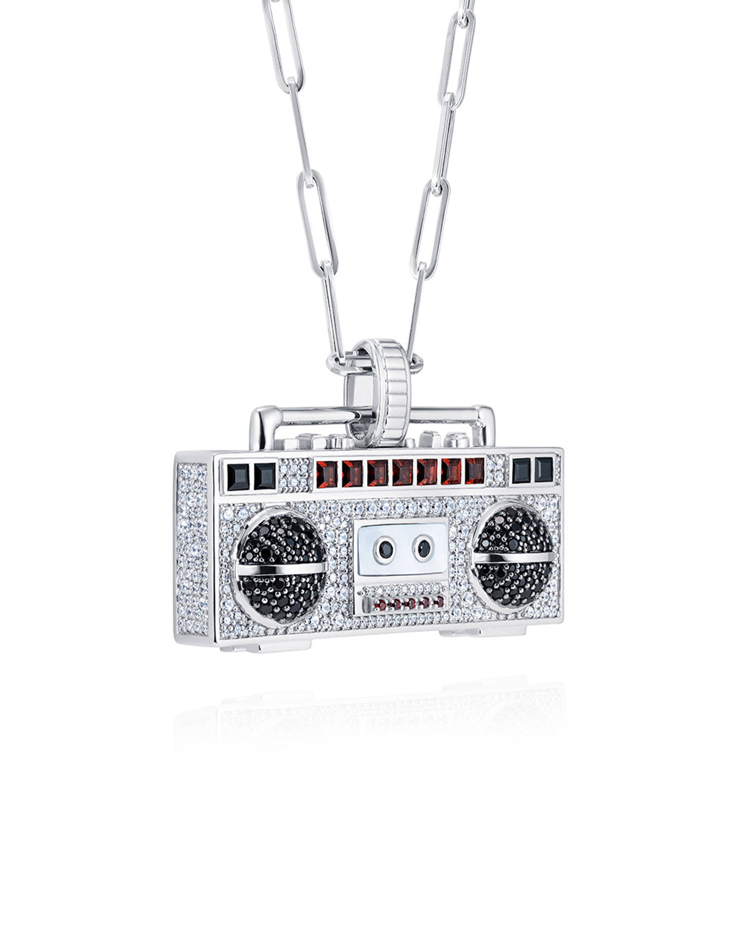 ‘Feel the Rhythm’ Boombox Pendant