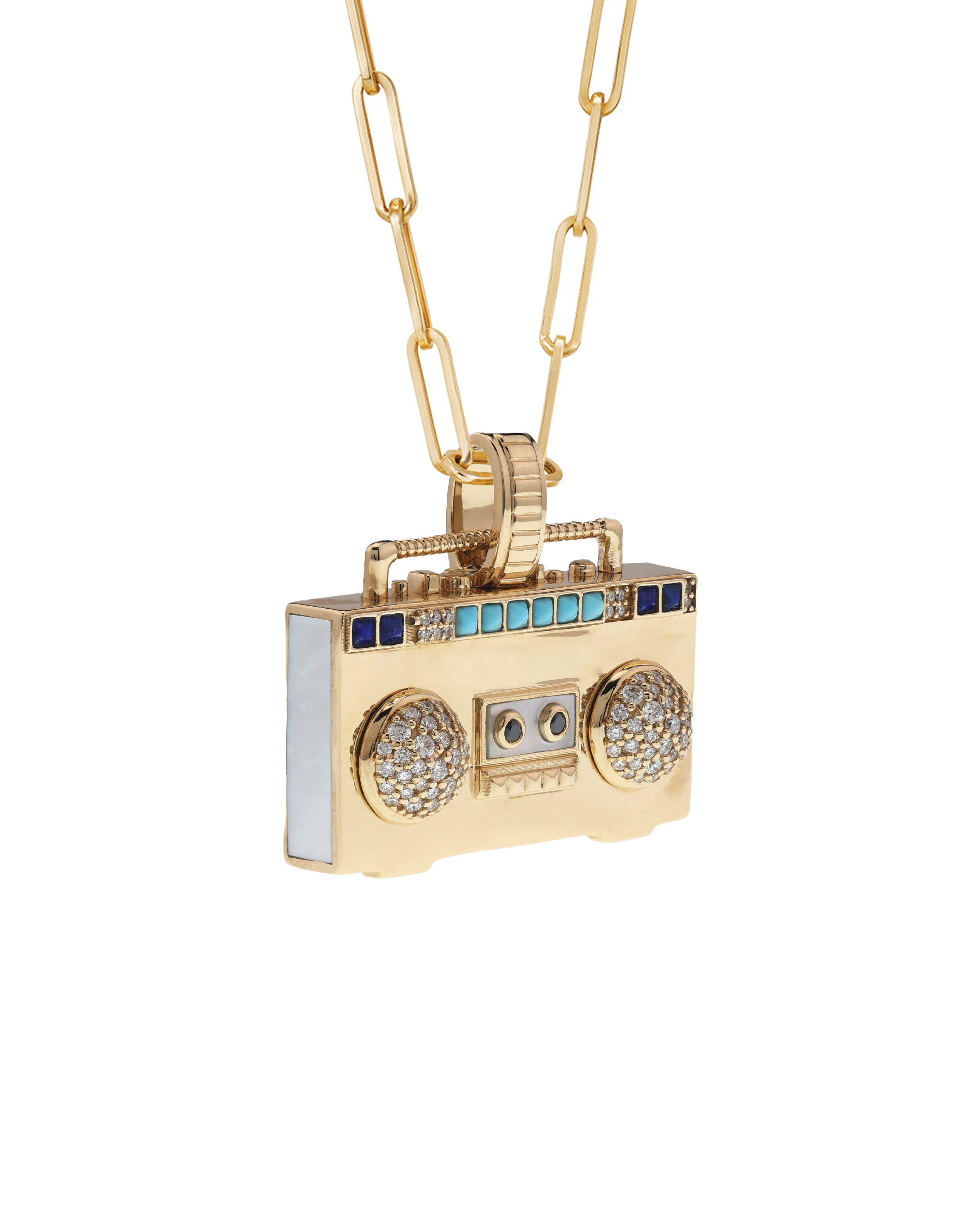 ‘Smooth Operator’ Boombox Pendant