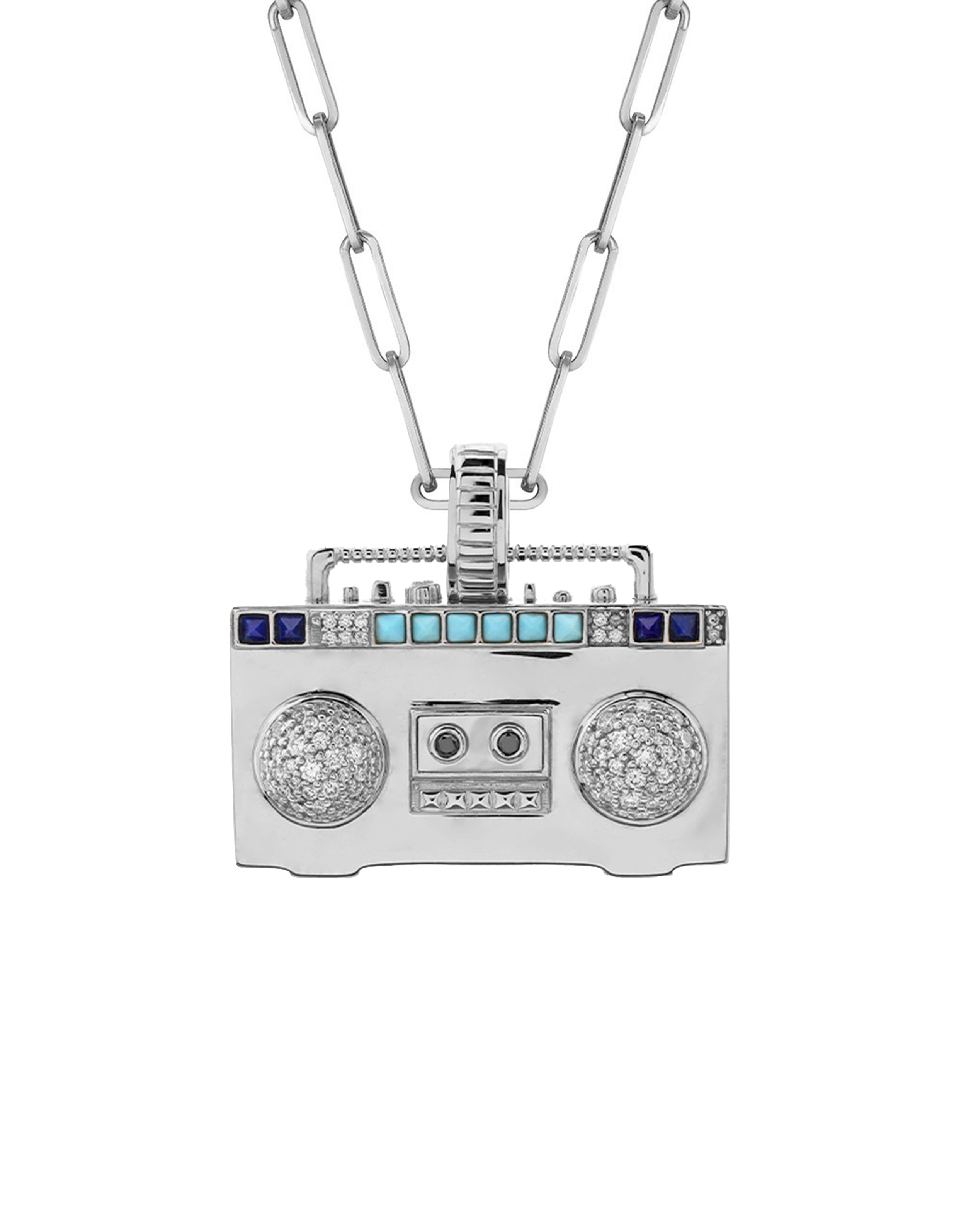‘Smooth Operator’ Boombox Pendant