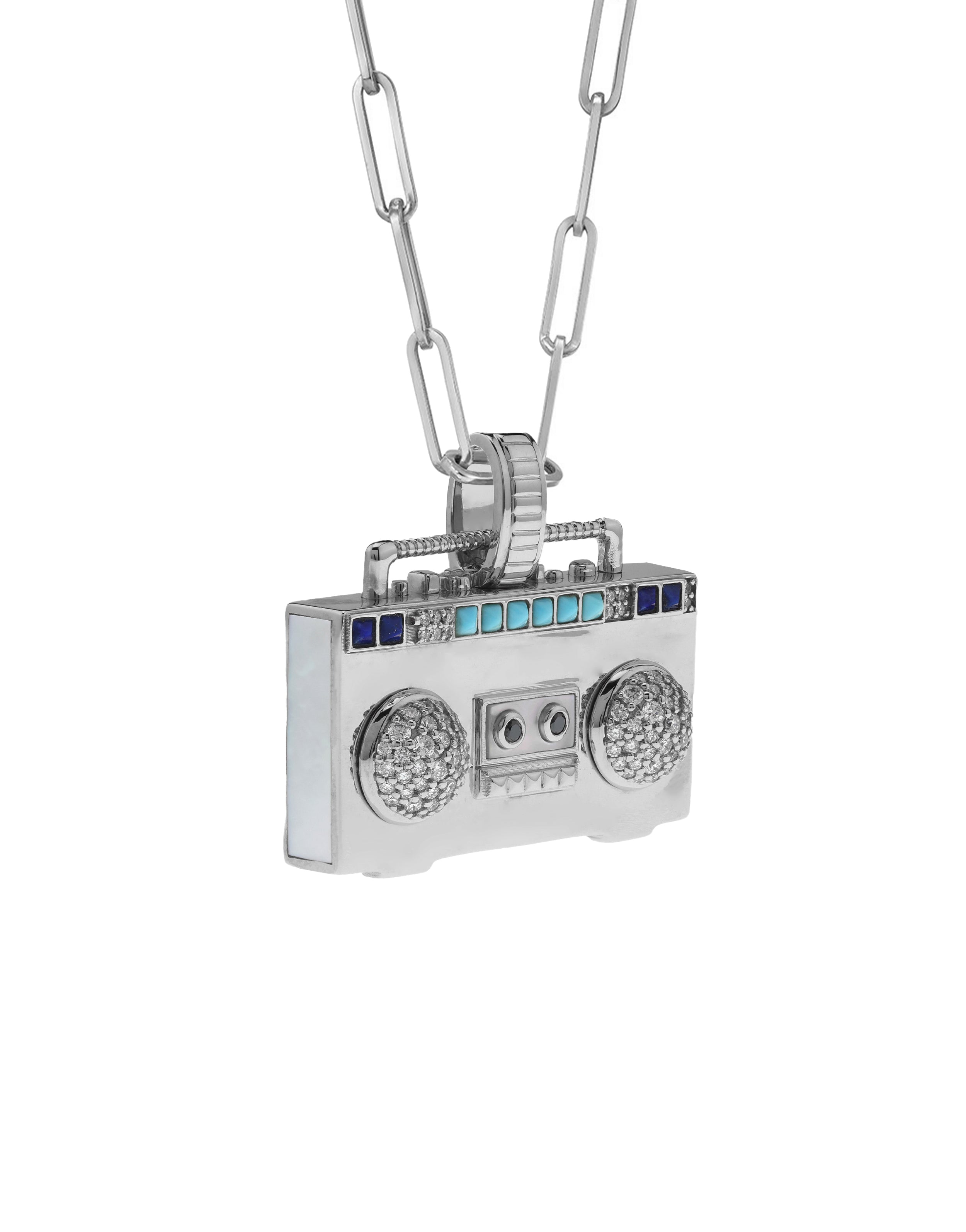 ‘Smooth Operator’ Boombox Pendant