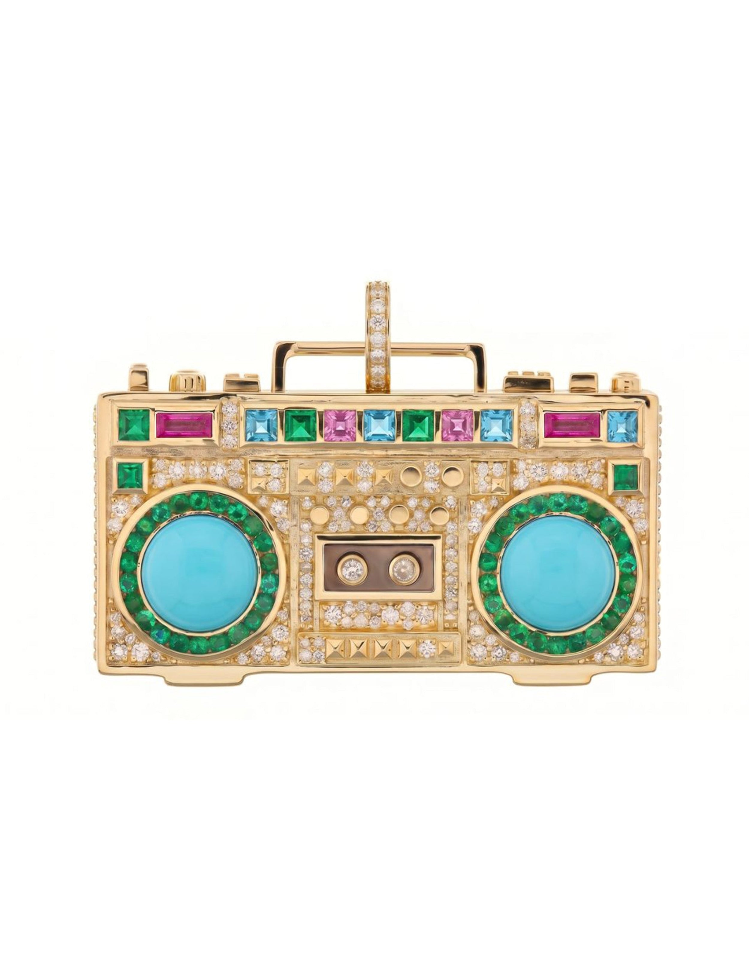 'Let’s Go Dancing' Boombox Pendant