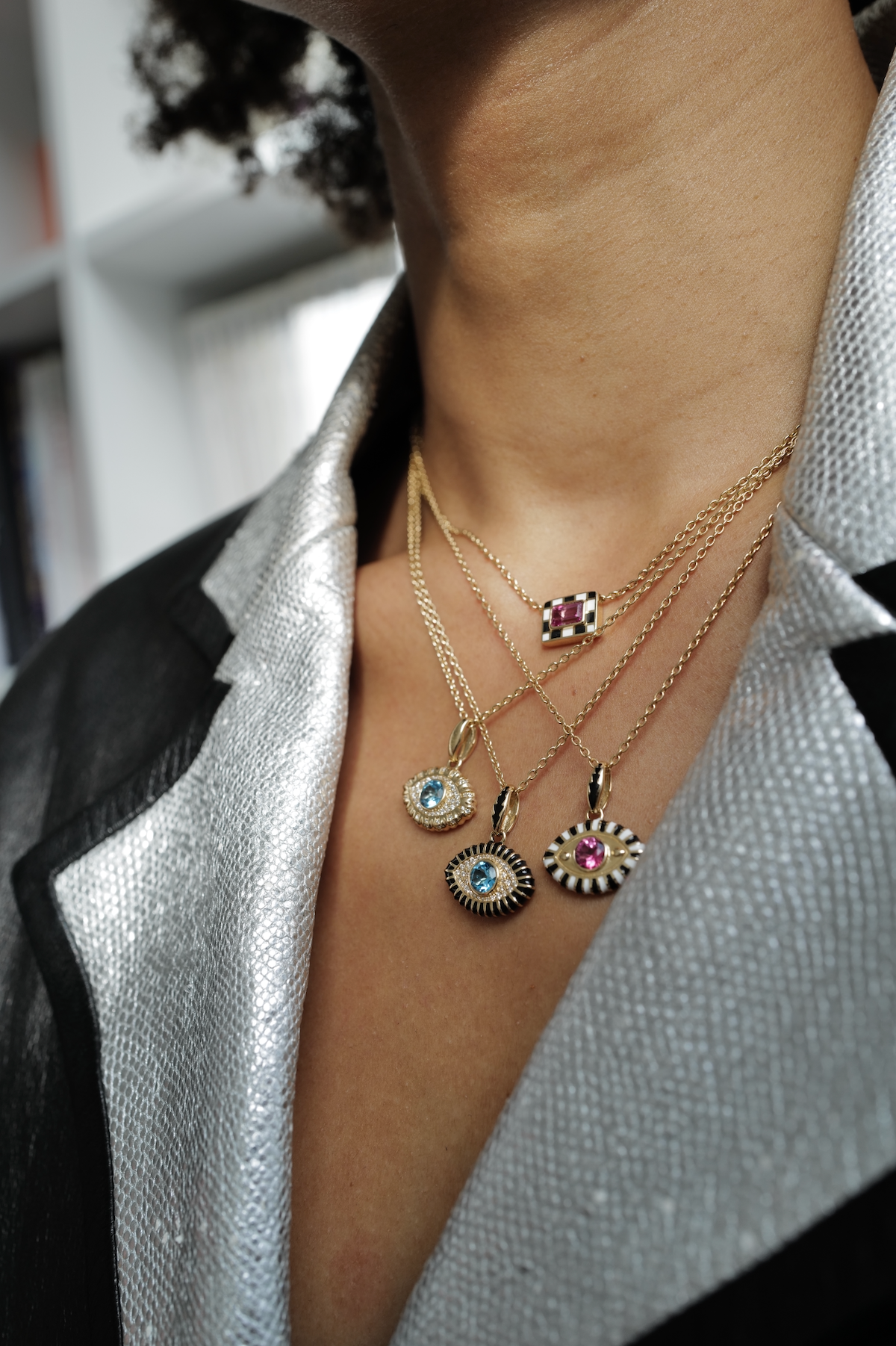 'Life in Colour' - Eye Pendant