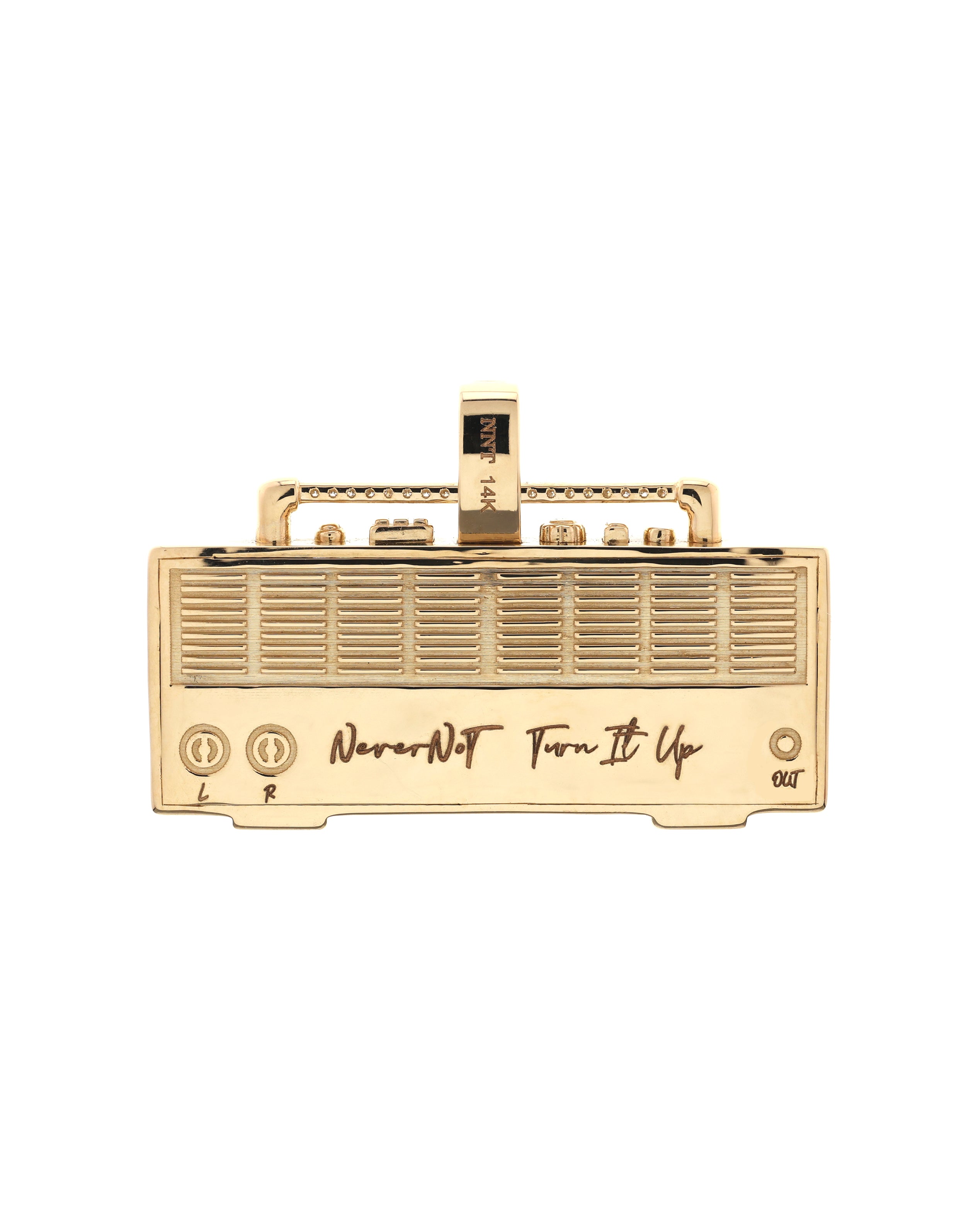 ‘Feel the Rhythm’ Boombox Pendant