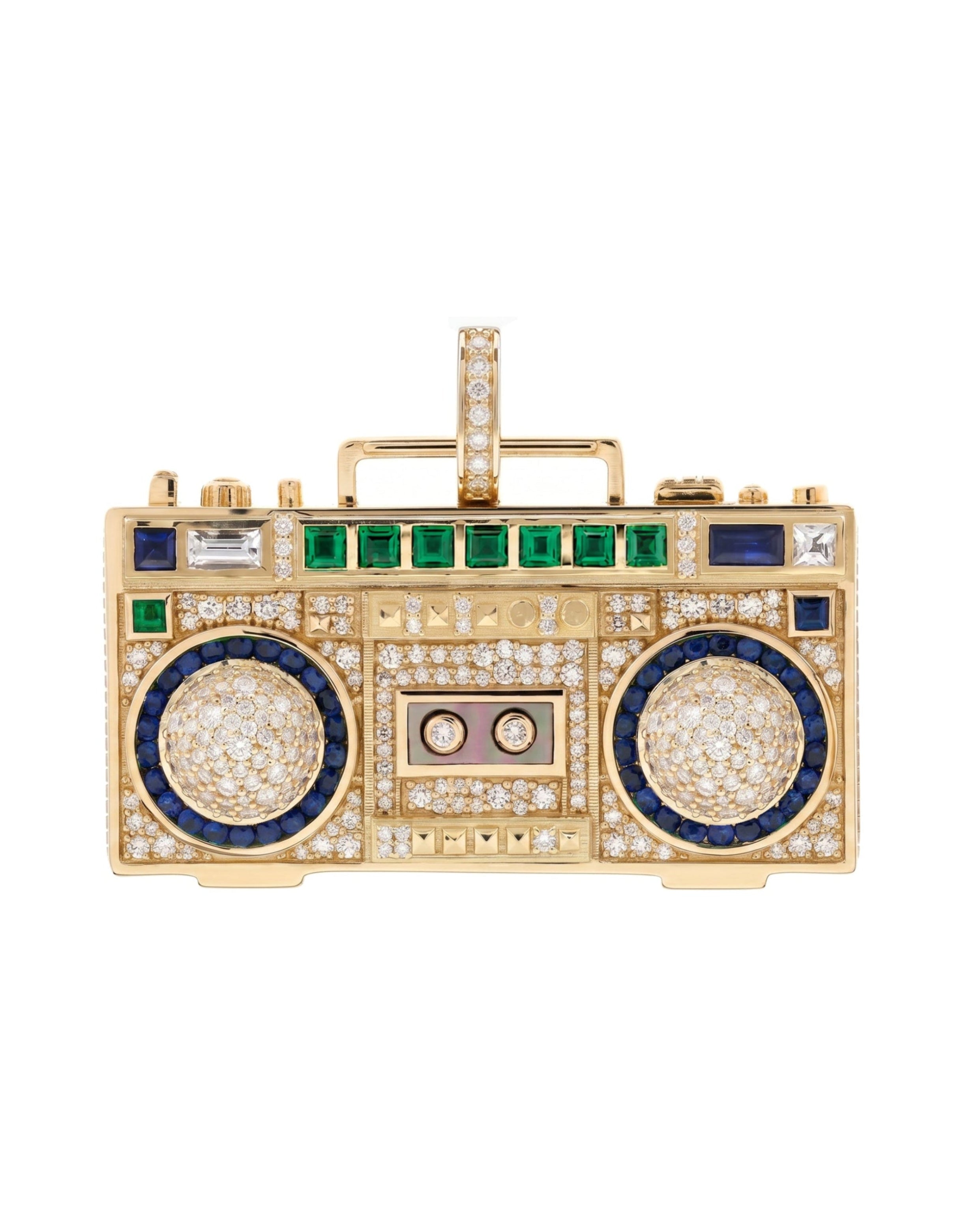 'Put the Record On' Boombox Pendant