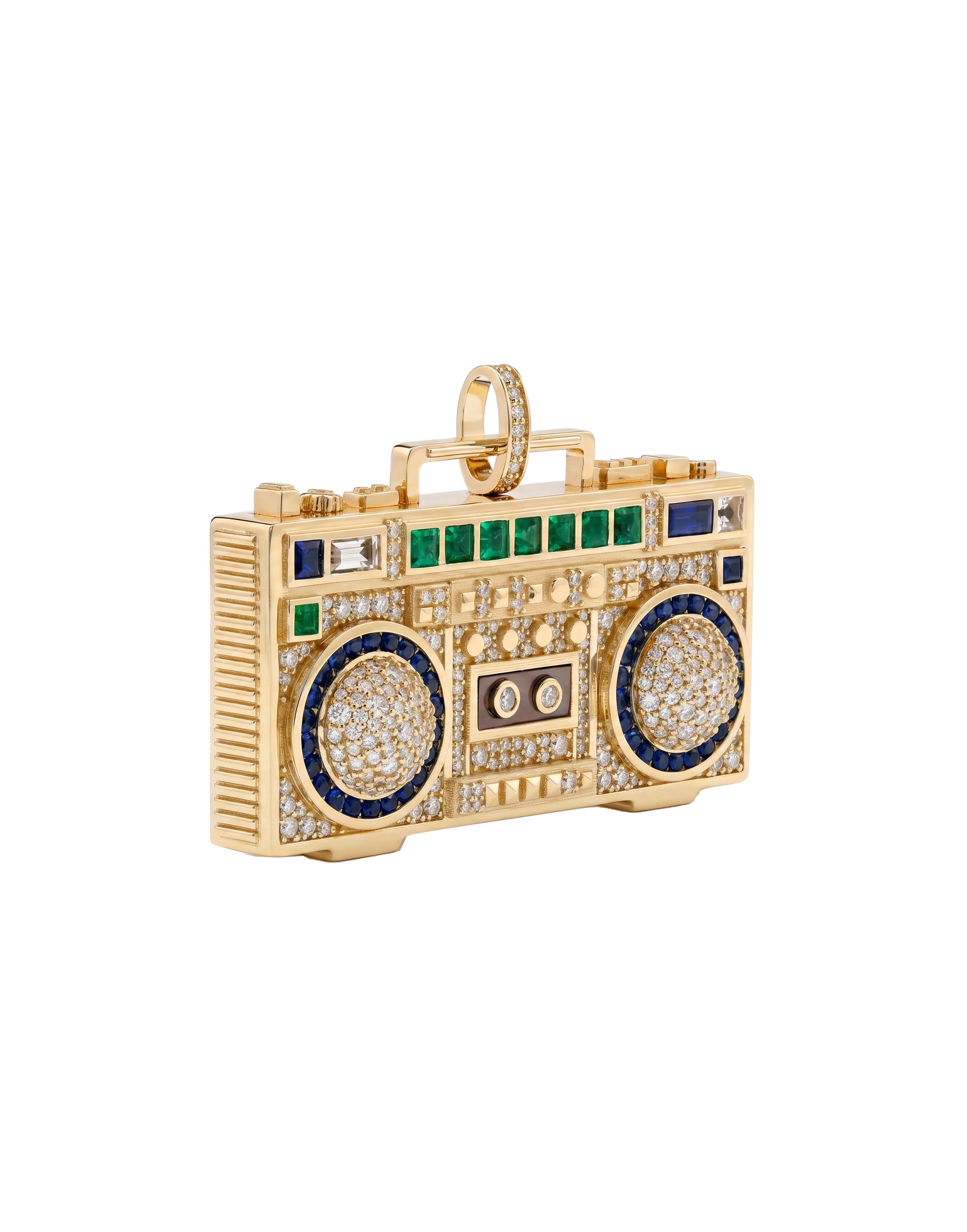 'Put the Record On' Boombox Pendant