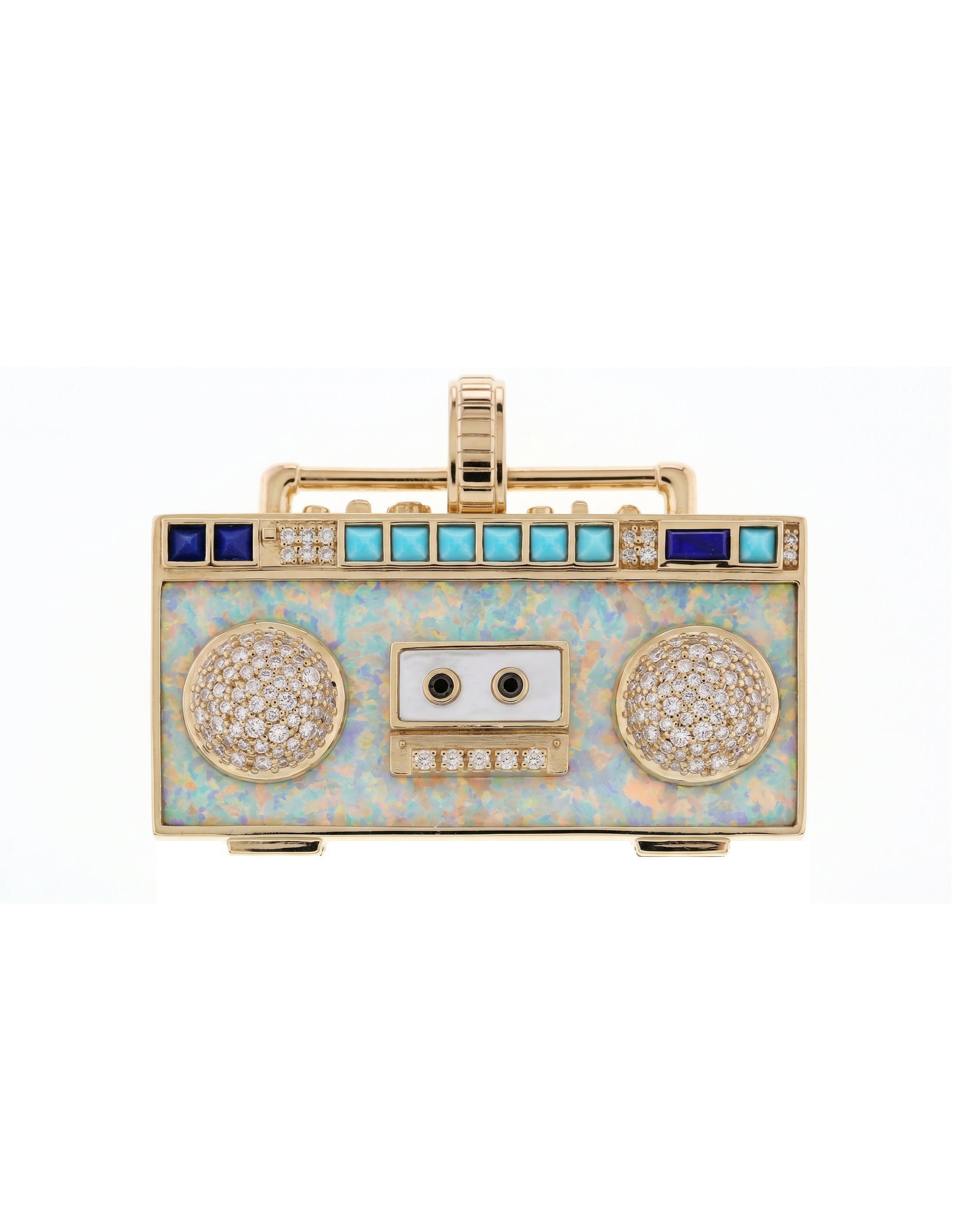 ‘Don’t Stop the Music’ Boombox Pendant