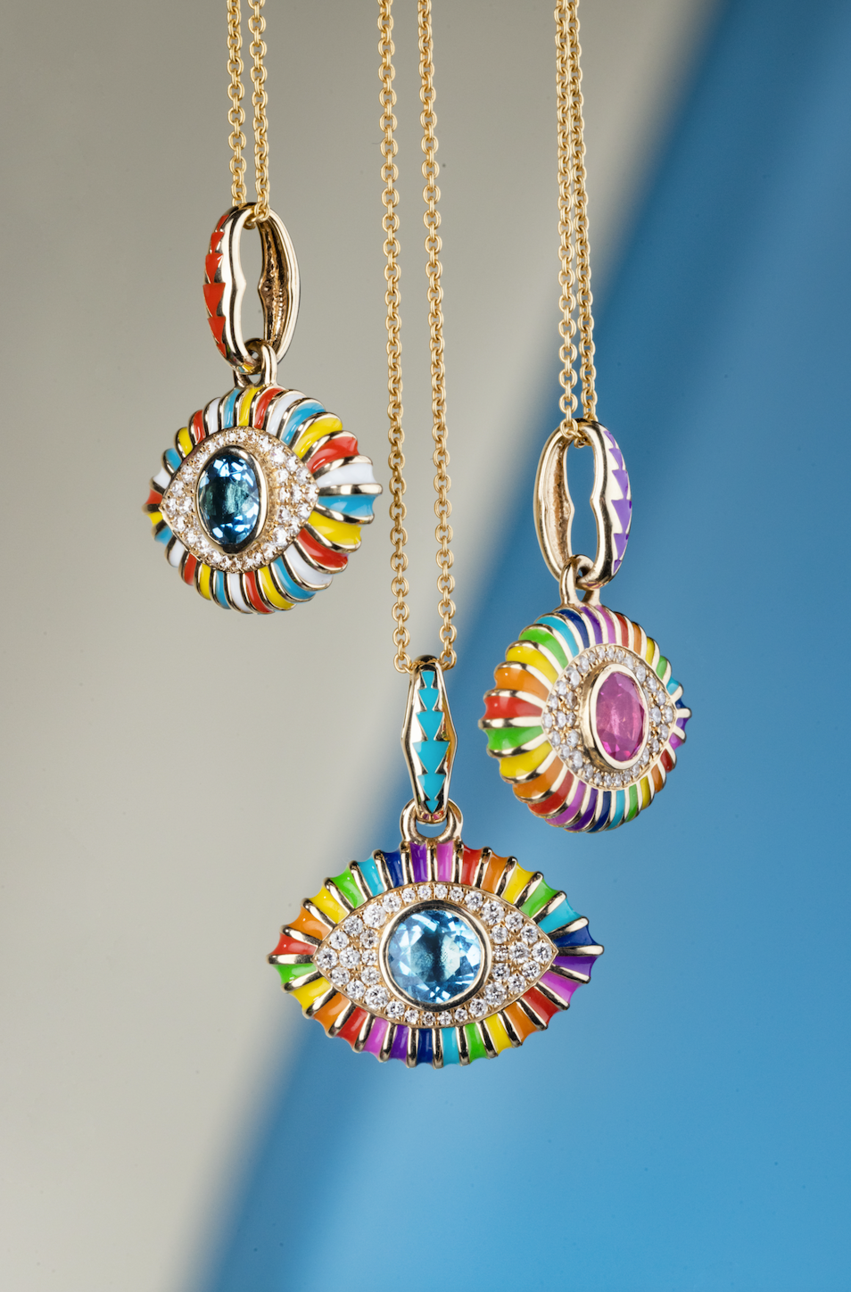 'Life in Colour' - Eye Pendant