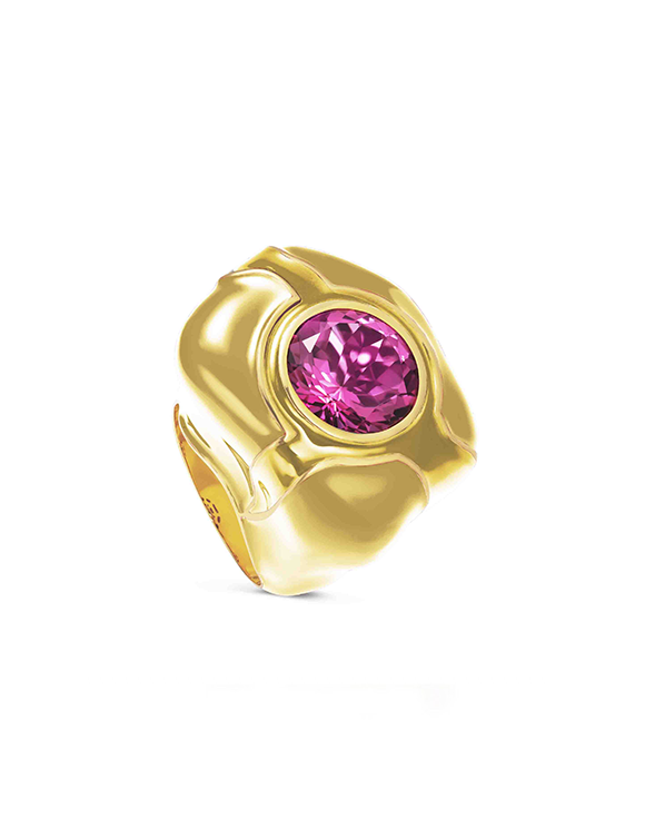 Gold Rock Ring