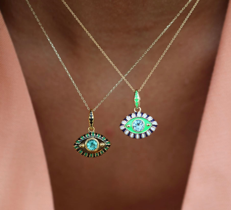 'Life in Colour' - Eye Pendant