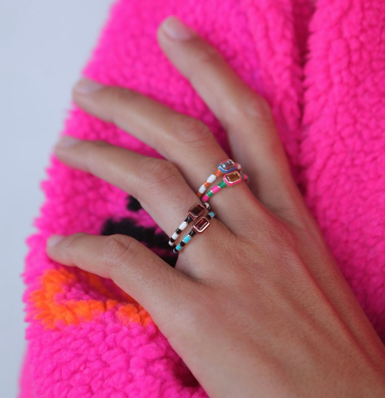 What Nots Rings Buy Enamel Rings For Women | Never Not - Fine Jewellery – NeverNoT