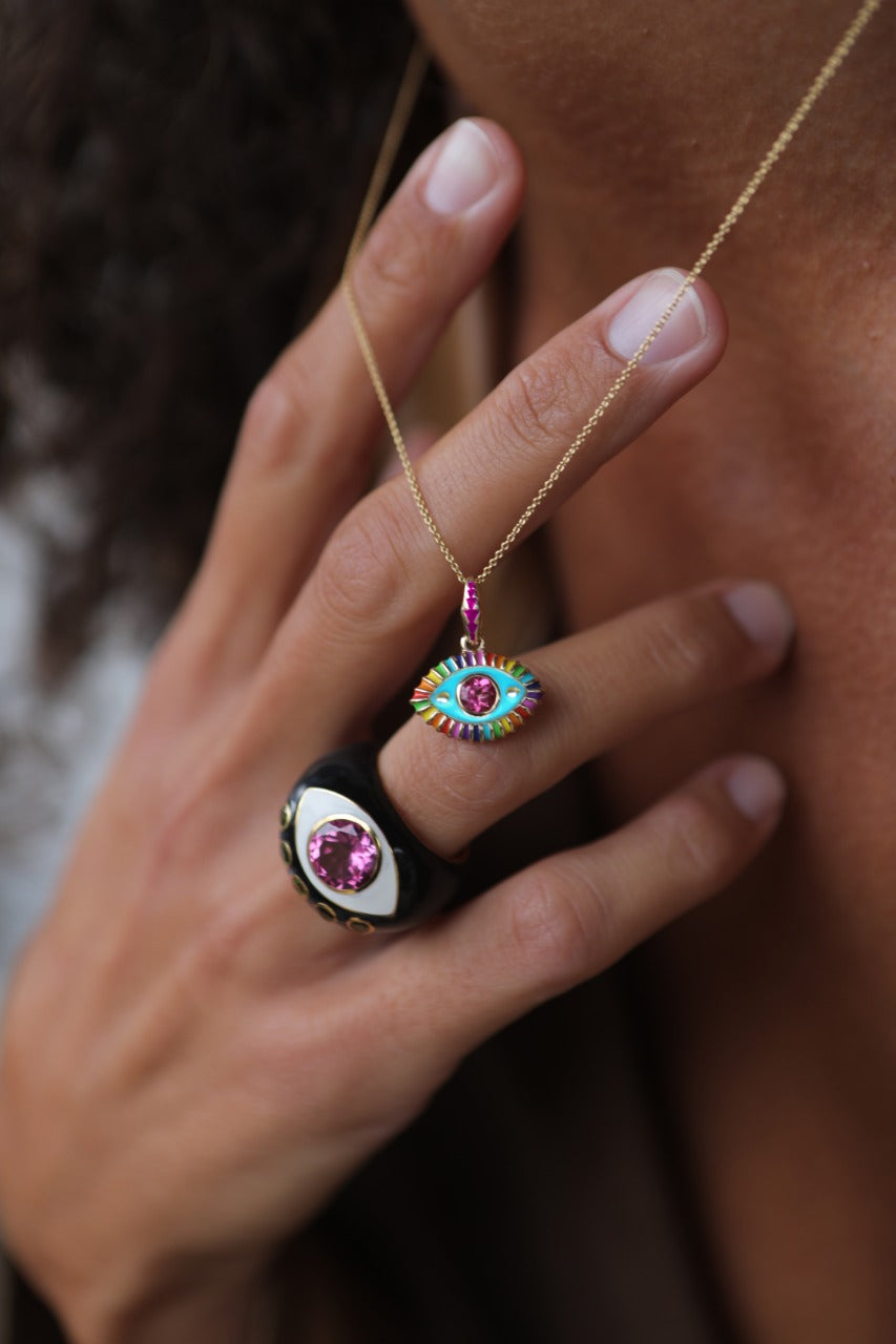 'Life in Colour' - Eye Pendant