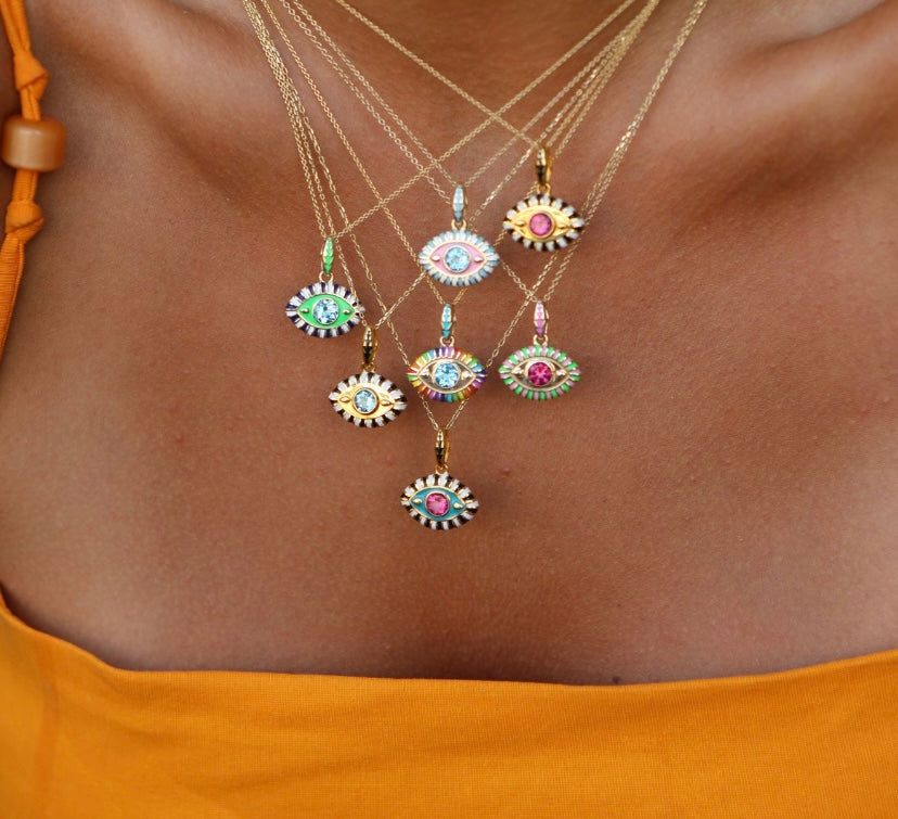 'Life in Colour' - Eye Pendant